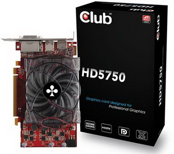 Club 3d series radeon HD 5700